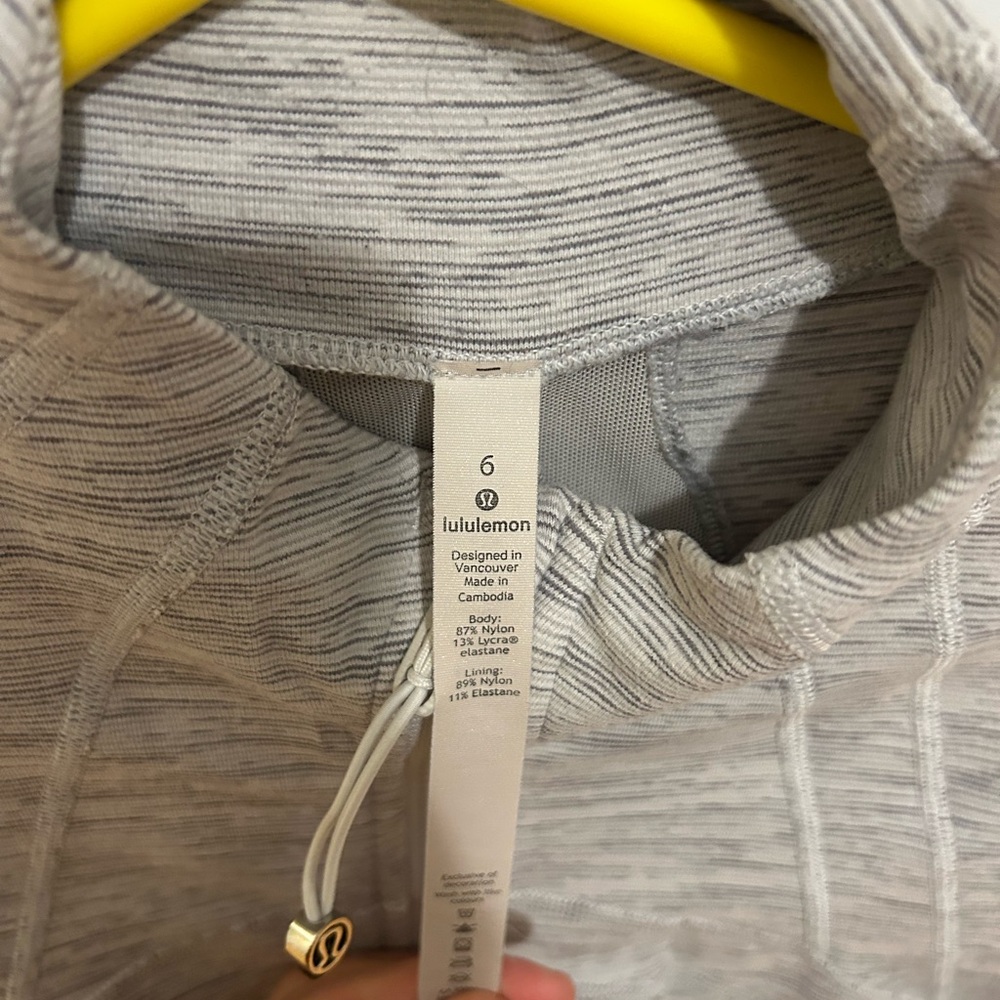 Gray Zip-Up Athletic Jacket - Picture 2 of 3